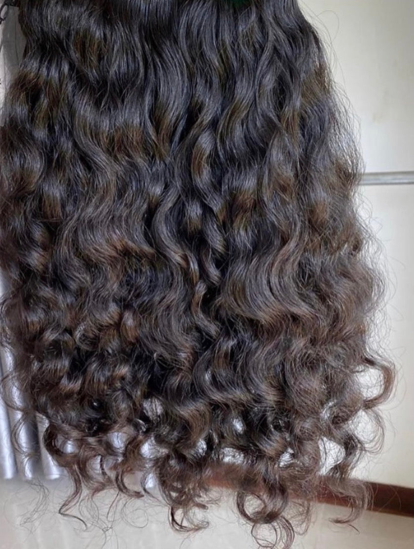 Raw Indian Deep Curly Hair